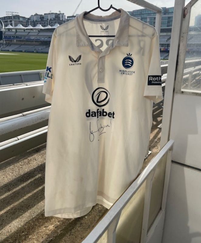 Signed Sam Robson shirt