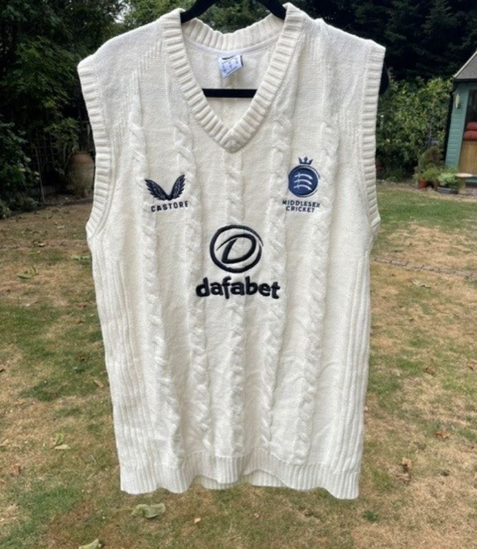 A middlesex sleeveless sweater
